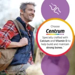 Centrum Silver Men 50+ Multivitamin – Heart, Brain, Eye & Muscle Health Support (200 Tablets) - Image 3