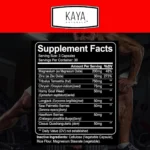 KAYA Naturals Ultra Testosterone – 1305mg | Boost Energy, Strength & Performance | 90 Veg Capsules | 30 Day Supply - Image 2