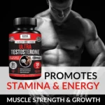 KAYA Naturals Ultra Testosterone – 1305mg | Boost Energy, Strength & Performance | 90 Veg Capsules | 30 Day Supply - Image 3