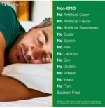 Nature's Bounty Melatonin Promotes Relaxation & Sleep 10mg, 60 Capsules - Image 3