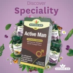 Natures Aid Active Man Tablets – High Strength Formula with Zinc, Maca, Ginseng & Damiana for Men’s Health, Energy & Vitality (60 Tablets) - Image 2