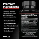 Prime Labs – Men’s Testosterone Booster – Stamina, Endurance & Strength Support (60 Caplets) - Image 2