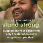 Nature’s Bounty Magnesium 500mg – 100 Tablets - Image 5