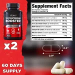 Zdravo Nutrition Testosterone Booster for Men Ultra Power 60 Caps - Image 2