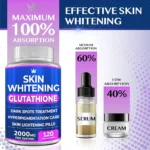 NORTHERN CROWN COSMETICS Glutathione Whitening Pills - 120 Capsules - Image 2