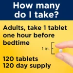 Nature Made Melatonin 3mg – Sleep Aid for Adults | 120 Tablets - Image 4