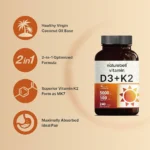 NatureBell Vitamin D3 (5,000 IU) + K2 (100 mcg) – 240 Softgels - Image 5