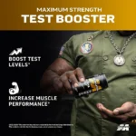 MuscleTech Testosterone Booster for Men, AlphaTest - 120 Capsules - Image 2