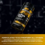 MuscleTech Testosterone Booster for Men, AlphaTest - 120 Capsules - Image 3
