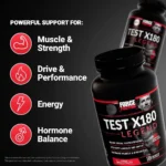 FORCE FACTOR Test X180 Legend Testosterone - 120 Capsules - Image 2