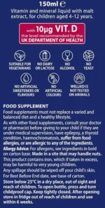 Wellkid by Vitabiotics Multi-Vitamin Liquid 150ml - Image 2