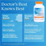 Doctor’s Best High Absorption Magnesium Glycinate Lysinate 120 Tablets - Image 3