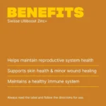 Swisse Ultiboost Zinc+( 60 Tablets) - Image 2