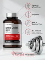 Horbäach Nitric Oxide Max - 3000mg - 120 Capsules - Image 4