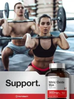 Horbäach Nitric Oxide Max - 3000mg - 120 Capsules - Image 5