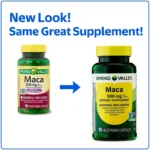 Spring Valley Maca Dietary Supplement Vegetarian Capsules for General Wellness, 500 mg, 90 Count - Image 3