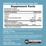 Neocell Marine Collagen Bio-Peptides + Hyaluronic Acid Double Strength – 180 caplets - Image 2