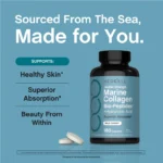 Neocell Marine Collagen Bio-Peptides + Hyaluronic Acid Double Strength – 180 caplets - Image 3