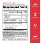 Goli Nutrition Apple Cider Vinegar+ Gummies - 60 Gummies - Zero Sugar - Image 5