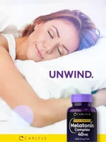 Carlyle Melatonin 40mg Complex | 150 Fast Dissolve Tablets | Extra Strength Support - Image 6