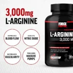 Force Factor L-Arginine 3,000 mg – 150 Capsules - Image 2