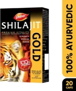 Dabur Shilajit Gold : 100% Ayurvedic Capsules for Strength, Stamina and Power -20 capsules - Image 2