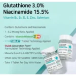 APLB Glutathione Niacinamide Beauty Tablet 500mg 30 Tablets - Image 2