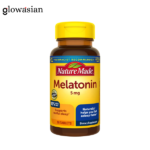 Nature Made Melatonin 5mg Extra Strength – Drug-Free Sleep Support (90 Tablets)