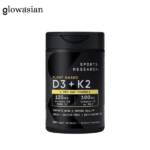 Sports Research Vitamin D3 + K2 (5000 IU D3 + 100 mcg K2) – 160 Veg Softgels