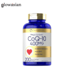 Carlyle CoQ10 400mg - High Potency Mega Q-Sorb Coenzyme Q-10