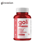 Goli Nutrition Apple Cider Vinegar+ Gummies - 60 Gummies - Zero Sugar