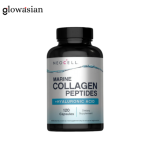 NeoCell, Marine Collagen Peptides + Hyaluronic Acid, 120 Capsule