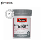 Swisse Ultiboost Biotin + Vitamin C Complex 30 Tablets