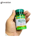Nature's Bounty Biotin 5000mcg 60 Capsules Supports Healthy Hair Skin Nails - Image 3