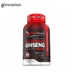 Herbtonics Korean Red Panax Ginseng 1500mg - High Potency Ginseng for Energy, Performance & Immune Support for Men & Women, 120 Capsules, USA