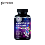 Nature’s Nutrition Magnesium Glycinate 500mg – Ultra-Absorption Chelated Magnesium for Muscle, Sleep & Heart Support | 60/120 Tablets