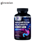 Nature’s Peak Magnesium Glycinate 1000mg – Maximum Absorption for Muscle, Heart & Sleep Support | 60/120 Capsules