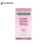 Nature’s Bounty Optimal Solutions Hair, Skin & Nails Formula with 3,000 mcg Biotin – 60 Coated Caplets