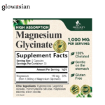 Nature's Nutrition Magnesium Glycinate 1000mg - Magnesium for Bone, Muscle, Nerves & Heart Health Support, Natures Sleep Support, Best Mag Supplement Pills for Whole Body - Chelated for Ultra Absorption - 60/120 Capsules - Image 2