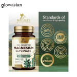 Nature's Nutrition Magnesium (Glycinate) - Magnesium Supplement for Heart Health, Nerve, Muscle, Bone, and Sleep Support - 100% Chelated & High Absorption - 250 mg per Serving - Gluten Free, Vegan, Non-GMO - 60/120 Capsules - Image 2