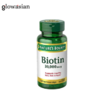 Nature’s Bounty Biotin 10,000 mcg – Healthy Hair, Skin & Nails Support (120 Softgels)