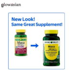 Spring Valley Maca Dietary Supplement Vegetarian Capsules for General Wellness, 500 mg, 90 Count - Image 3