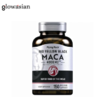 Piping Rock Maca Root Capsules - 150 Capsules | Red, Yellow & Black Blend for Women and Men | Energy & Vitality Support