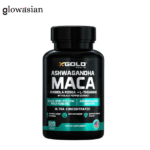 X Gold Health Ashwagandha Maca 120 Capsules, USA