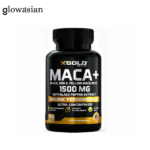 X Gold Health Organic Maca Root Powder 1500mg - 150 Capsules