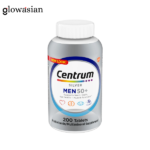 Centrum Silver Men 50+ Multivitamin – Heart, Brain, Eye & Muscle Health Support (200 Tablets)