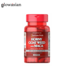 Puritan’s Pride Horny Goat Weed with Maca 500mg – 60 Capsules