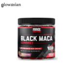 Force Factor Black Maca Gummies – Energy, Strength, Drive & Libido Support for Men & Women (Passion Berry Flavor, 60 Gummies)