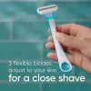 Gillette Venus Oceana Women’s Disposable 3 Blade Razors -3 Piece - Image 3