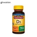 Nature Made Vitamin D3 2000 IU (50mcg) 100 Tablets